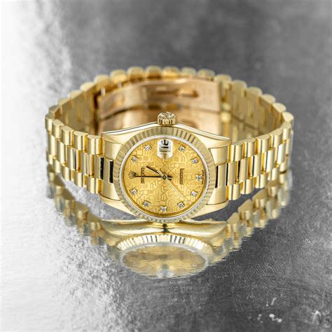 used gold rolex watch|pre owned gold Rolex.